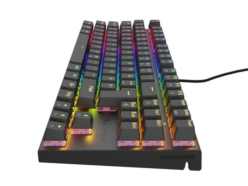 GENESIS natec kabelgeb. Gaming Tastatur THOR 303 TKL RGB schwarz NKG-1886