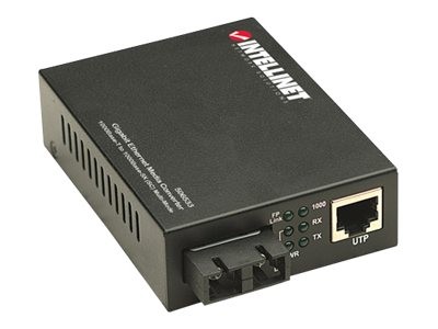 INTELLINET Gigabit Medienkonverter 1000Base-T auf 1000Base-SX (SC) Multimod 506533