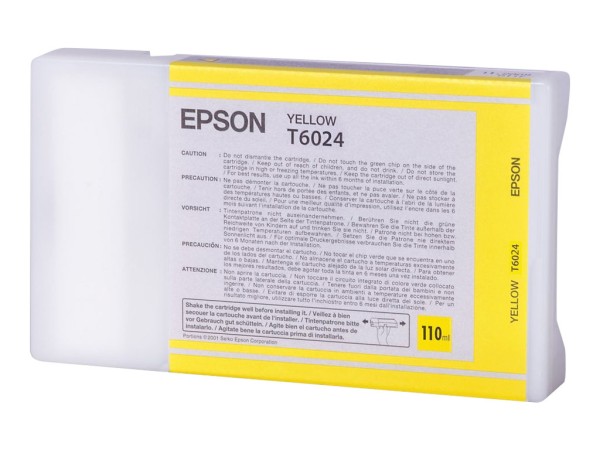 EPSON T6024 Gelb Tintenpatrone C13T602400