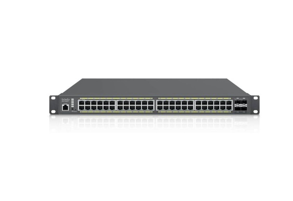 ENGENIUS Cloud Managed Switch 48-port GbE PoE+ 740W 4x SFP+ L2+ ECS1552FP - 1402A0109328