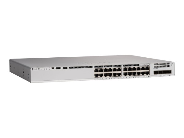 CISCO SYSTEMS Cat 9200L 24-port PoE+4x1G Network Ess C9200L-24P-4G-A