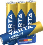 VARTA Alkaline Batterie Longlife Power, Micro (AAA/LR03)