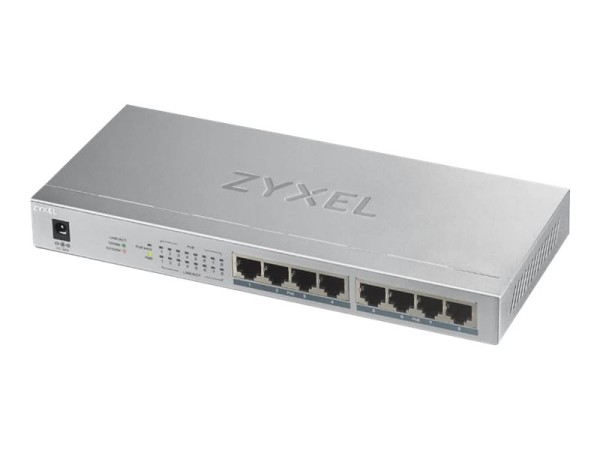 ZYXEL Switch 8x GS1008 PoE+ GS1008HP-EU0101F