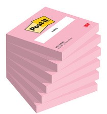 Post-it Haftnotizen Notes, 76 x 76 mm, flamingopink