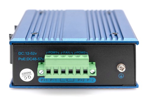 DIGITUS Industrial 4+1 Port Fast Ethernet Switch Unmanaged 4 RJ45 Ports 10/ DN-651130