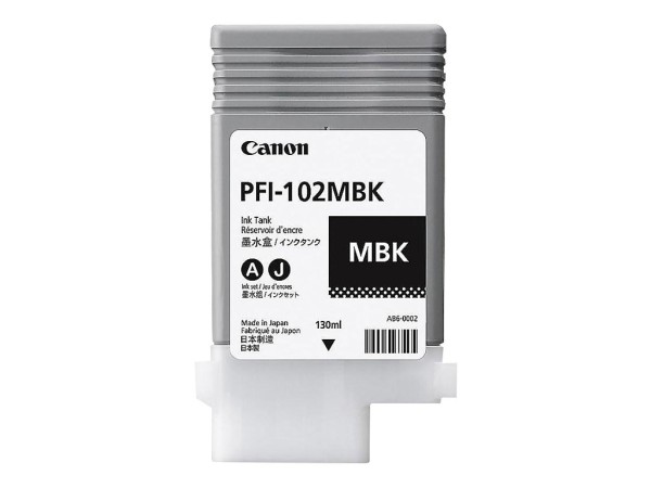 CANON PFI 102 MBK mattschwarz Tintenbehälter 0894B001