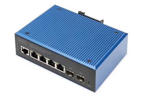 DIGITUS Switch 4+2 -Port L2 managed Gigabit Ethernet DN-651154