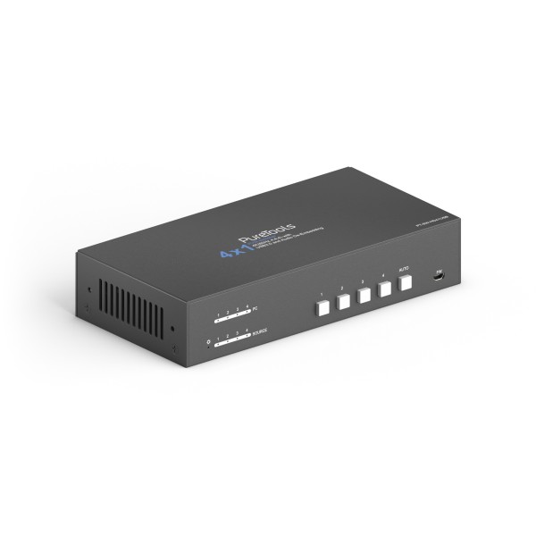 PURELINK PT-SW-HD41USB 4x1 4K 18Gbps HDMI Switcher mit KVM PT-SW-HD41USB