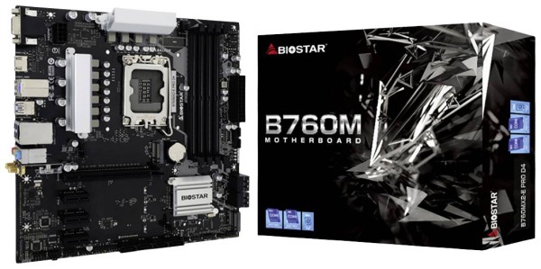 BIOSTAR B760MX2-E Pro D4 B760 S1700 B760MX2-E PRO D4