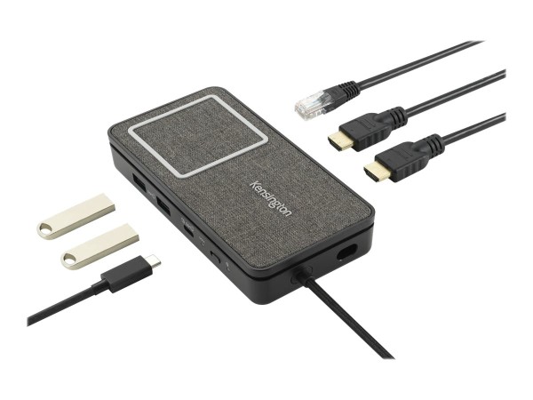 KENSINGTON Dockingstation SD1700P USB-C Dual 4K Qi Charging K32800WW