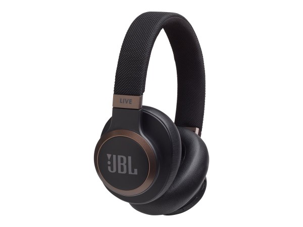 JBL Live 650 Bluetooth® Kopfhörer Over Ear Klang-Personalisierung, Lautstär JBLLIVE650BTNCBLK