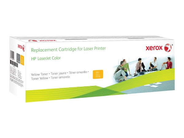 Xerox Tonerpatrone Gelb. Entspricht HP CF542A. Mit HP LaserJet Pro M254 - LaserJet Pro M281 - LaserJet MFP M280 kompatibel - Gelb