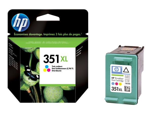 HP 351XL Farbe (Cyan, Magenta, Gelb) Tintenpatrone CB338EE