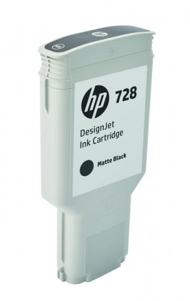 HP 728 - 300 ml - mattschwarz