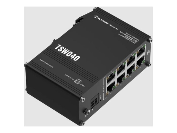 TELTONIKA Switch TSW040 8 Port 10/100 PoE+ TSW040000000