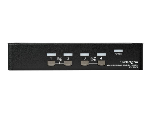 STARTECH.COM 4 Port DisplayPort KVM Switch SV431DPUA2