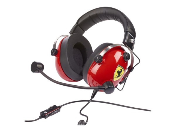 THRUSTMASTER Gaming Headset Thrustm. T-Racing "Scu. Ferrari" (PST/XBO/PC) r 4060197