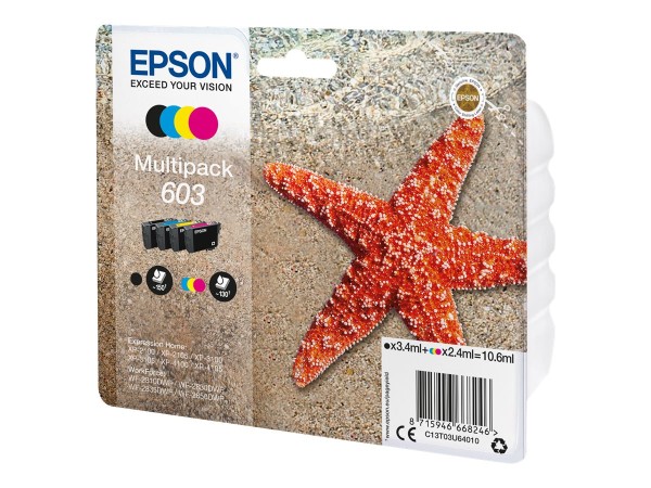 EPSON Tinte Multip. 1x3.4ml/3x2.4ml C13T03U64020