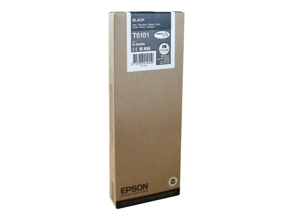 EPSON T6181 Extra Schwarz Tintenpatrone C13T618100