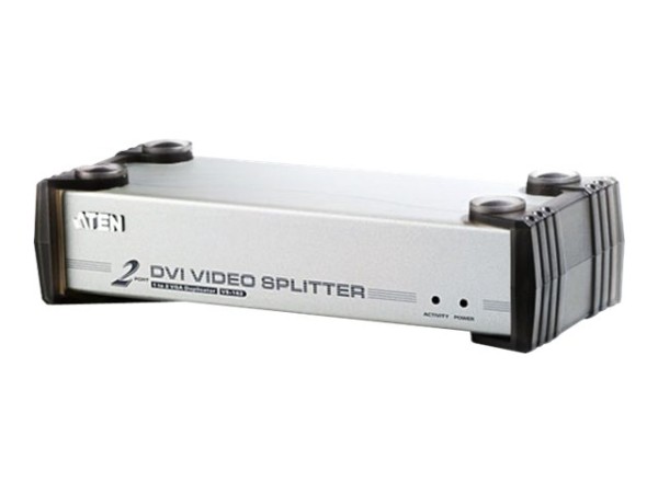ATEN 2 Port DVI Vid Splitter 1600x1200 DDC2B VS162