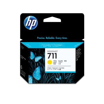 HP DesignJet 711 - Tintenpatrone Original - Yellow - 29 ml