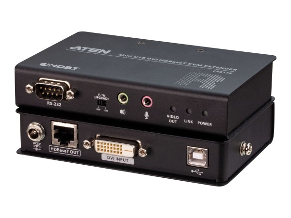 ATEN CE 611 - KVM-/Audio-/USB-/serieller Extender - HDBaseT - USB - bis zu CE611