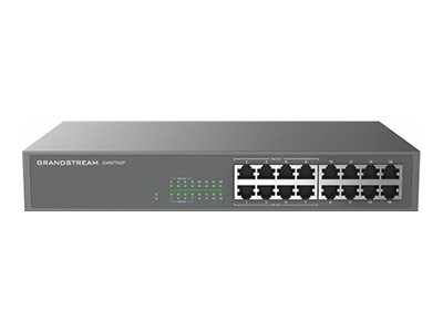 GRANDSTREAM GRANDSTREAM GWN7702P Unmanaged Switch 16-Port 8x PoE - Switch - 16-Port