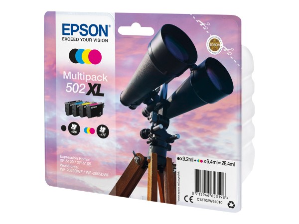 EPSON Ink/502XL Binocular CMYK C13T02W64010