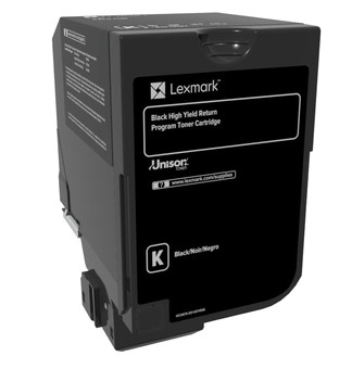 Lexmark Schwarz - Original - Tonerpatrone LCCP, LRP