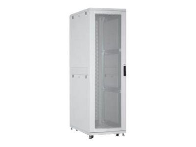 DIGITUS 42HE Serverschrank 1970x600x1000 Grau perf. Tür DN-19 SRV-42U-N-1