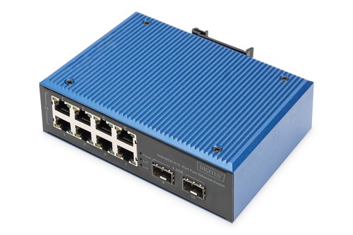 DIGITUS Switch 8+2-Port Fast Ethernet DN-651146