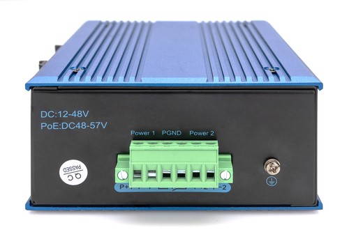DIGITUS Industrial 8+1 Port Gigabit Ethernet PoE Switch Unmanaged 8 RJ45 Po DN-651137