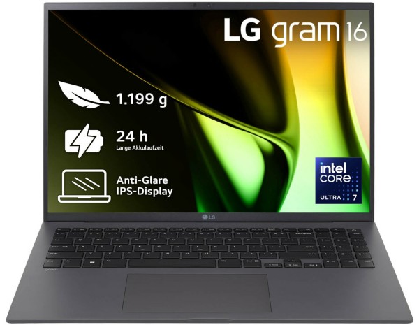 LG gram 40,6cm (16") Ultra 7-155H 16GB 1TB W11 16Z90S-G.AA79G