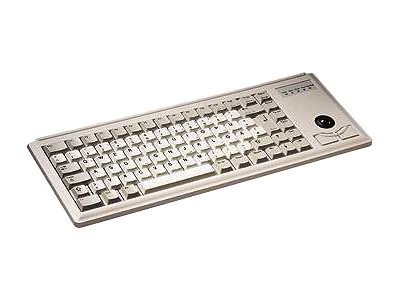 CHERRY CHERRY G84-4400LPBRB-0 mit Trackball Tastatur hellgrau 2x PS/2 (US)(KY)