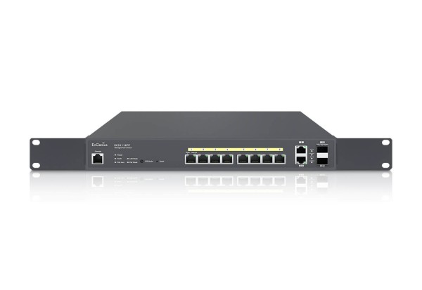 ENGENIUS ECS1112FP 8 port smart 130W Cloud POE 802.3af/at 1402A0150304