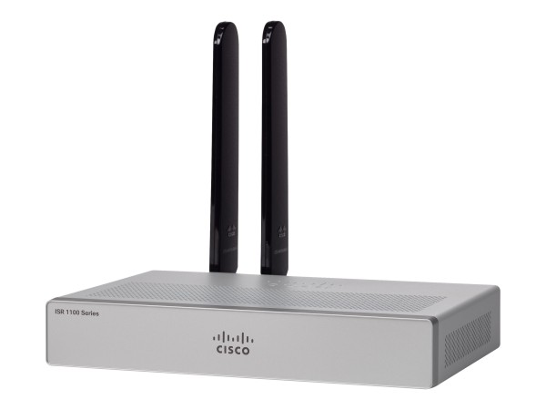 CISCO SYSTEMS ISR 1101 4P GE Ethernet and LTE Secure Router with Pluggable C1101-4PLTEP