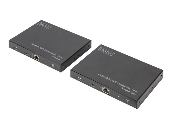 DIGITUS 4K HDMI KVM Extender Set, 70 m