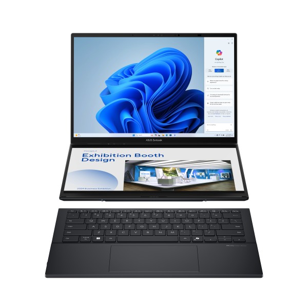 ASUS Zenbook Duo UX8406CA-QL203X 35,6cm (14") Ultra 9 285H 32GB 1TB W11P 90NB14X1-M00AU0