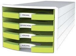 HAN Schubladenbox IMPULS 2.0 Trend Colours, 4 offene Schübe