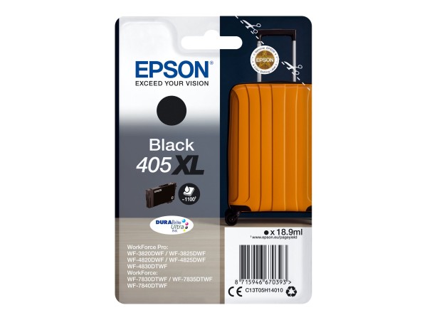 EPSON Tinte schwarz 18.9ml C13T05H14020