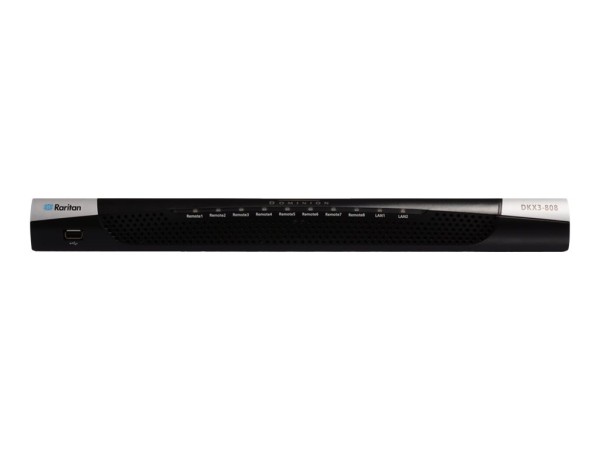 RARITAN RARITAN Dominion DKX3-808 - KVM-Switch - USB - CAT5 - 8 x KVM port(s) - 1 lokaler Benutzer