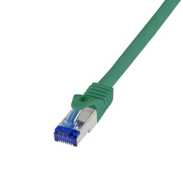 LogiLink Patchkabel Ultraflex, Kat.6A, S/FTP, 10 m, grün