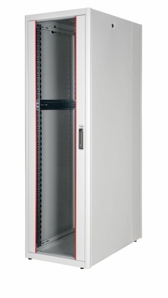 EQUIP Serverschrank 19" 42U 600x1000mm Glastür grau EBF-42-6010-G-BAAA