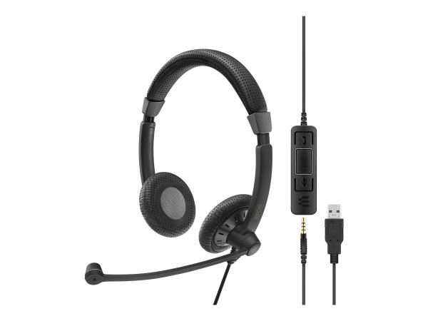 EPOS SC 75 USB MS beidseitiges Stereo UC-Headset mit USB-Anschluss inkl. In 1000635