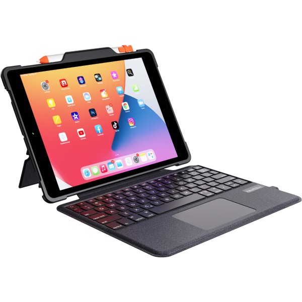 DEQSTER Rugged Touch Keyboard Folio 10.2" (7./ 8./ 9. Gen.) - QWERTZ 40-1013779