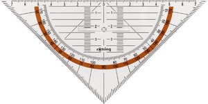 rotring Geo-Dreieck Centro mit Griff, Hypotenuse: 230 mm