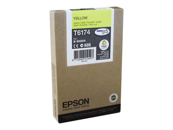 EPSON T6174 Gelb Tintenpatrone C13T617400