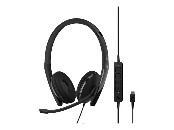 EPOS ADAPT 160T ANC USB-C Stereo USB-C Headset mit In-Line Call Control ANC 1000221