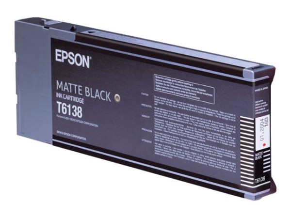 EPSON EPSON T6138 mattschwarz Tintenpatrone