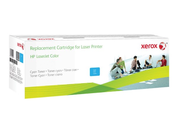 Xerox Tonerpatrone Cyan. Entspricht HP CF541A. Mit HP LaserJet Pro M254 - LaserJet Pro M281 - LaserJet MFP M280 kompatibel - Cyan